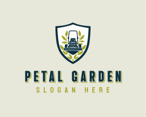 Landscaper Lawn Mower logo design