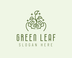 Gardening Plant Sprout logo