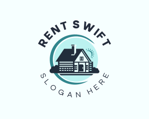 Cabin House Property logo design