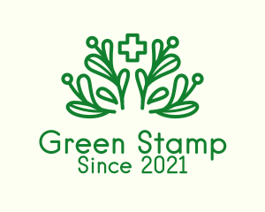 Green Plant Medicine logo design