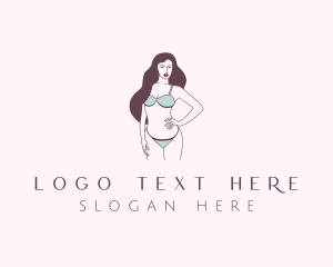 Woman Fashion Bikini logo