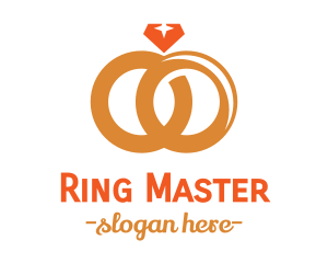Wedding Marriage Rings logo