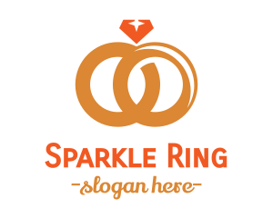 Wedding Marriage Rings logo