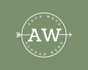 Arrow Seal Wellness logo design