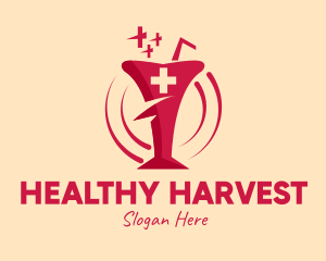 Medical Healthy Drink logo design