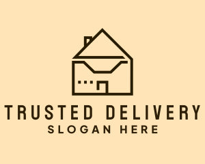 Residential House Mail logo design