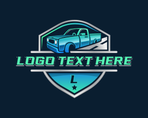 Pickup Truck Automotive logo