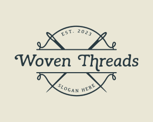 Needle Thread Tailoring logo design