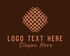 Textile Handcraft Pattern logo