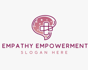 Mental Health Brain logo design