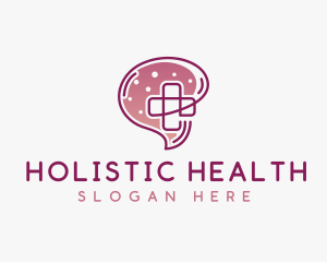 Mental Health Brain logo design