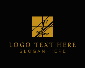 Luxury Boutique Window Logo