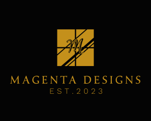 Luxury Boutique Window logo design