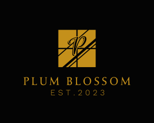 Luxury Boutique Window logo design