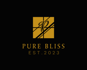 Luxury Boutique Window logo design