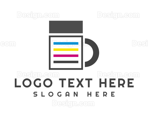 Print Ink Mug Logo