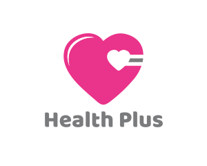 Pink Cardio Heart logo