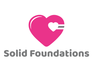 Pink Cardio Heart logo