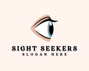 Sight Eye Lens logo design