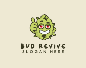 Marijuana Organic Bud logo