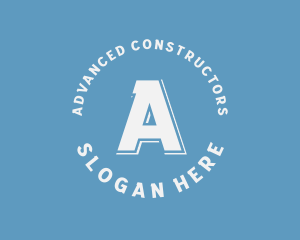 Industrial Construction Business logo design