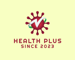 Infectious Virus Disease Letter V logo
