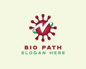 Virus Disease Letter V logo