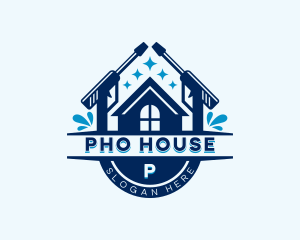 Pressure Washing Cleaner logo design