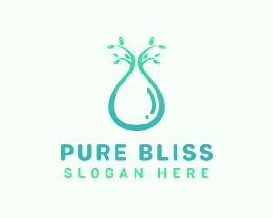 Eco Water Beverage logo design