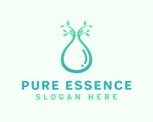 Eco Water Beverage logo design