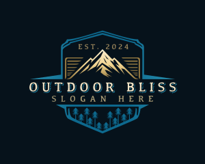 Mountain Peak Camp logo design