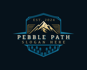 Mountain Peak Camp logo design