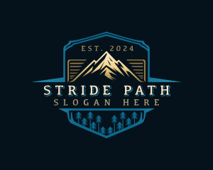 Mountain Peak Camp logo design