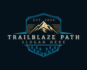 Mountain Peak Camp logo design