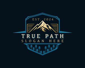 Mountain Peak Camp logo design