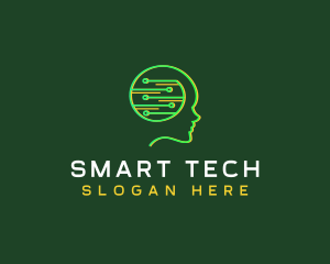 Tech Brain Technology logo design