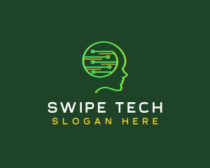 Tech Brain Technology logo design