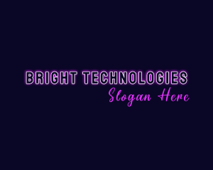 Bright Neon Business logo