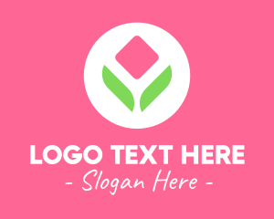 Simple - Simple Tulip Flower logo design