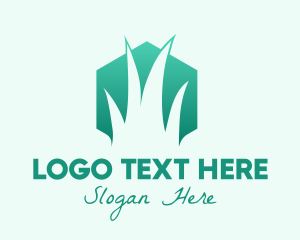 Hexagon logo example 2
