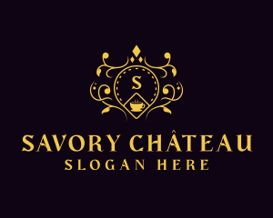 Luxury Cafe Restaurant logo design