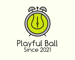 Tennis Ball Alarm  logo design