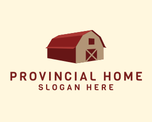 Rural Barn House logo design