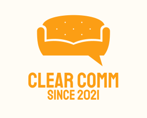 Orange Couch Message  logo