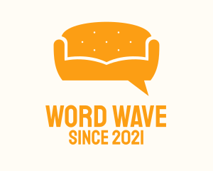 Orange Couch Message  logo