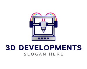3D Modeling Printer logo