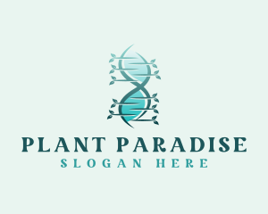 Biotech DNA Plant logo design