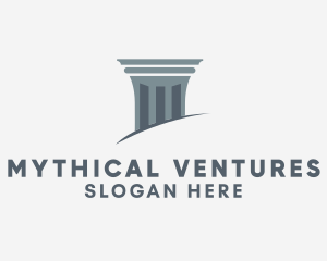 Ancient Legal Pillar logo design