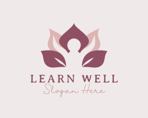 Lotus Human Wellness logo design