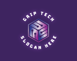 Digital Cube Tech logo design